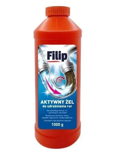 UDRAŻNIACZ DO RUR - FILIP - 1KG ŻEL