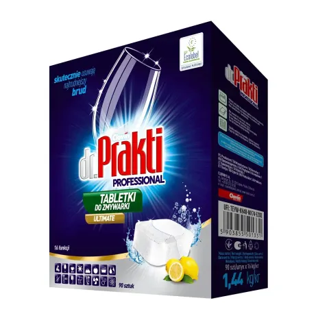 DR. PRAKTI - TABLETKI DO ZMYWARKI - OP. 90 SZT.