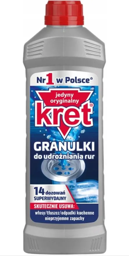 KRET 800g - UDRAŻNIACZ W GRANULKACH