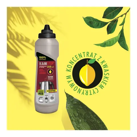 Odkamieniacz w płynie KAMSTOP sedan 250 ml