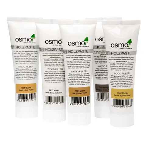 Osmo 7306 Komplet szpachli/Kitów do drewna 30 x 100g