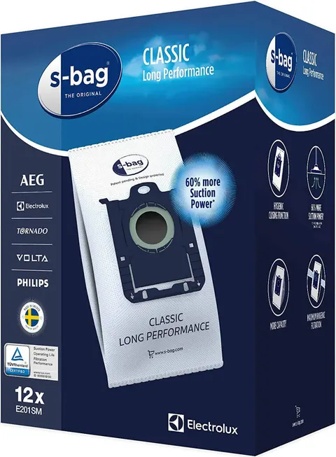 Worki do odkurzacza Electrolux S-BAG E201SM 12szt.