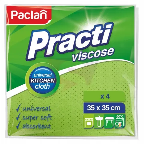 Paclan Practi Ścierki Wiskozowa 4 szt.