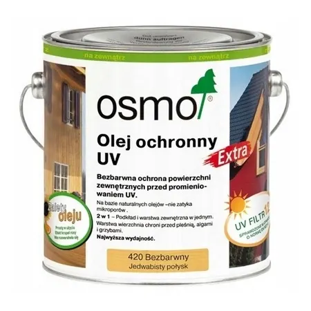 Osmo 420 Bezbarwny Olej ochronny UV EXTRA 420/2,50