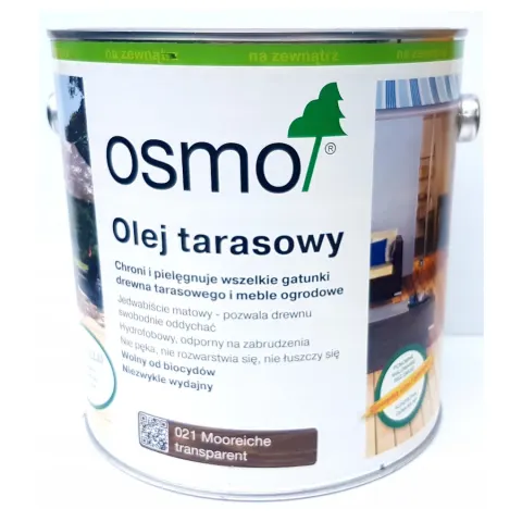 Osmo 021 Dąb brunatny Olej tarasowy 021/25,00
