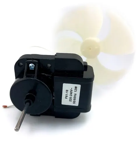 Silnik wentylatora do lodówki Beko Whirlpool 12W 481936170011