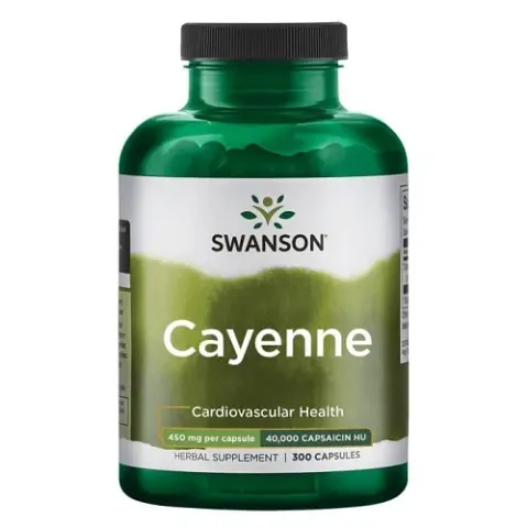 Swanson Cayenne (pieprz) 450mg - (300 kap)