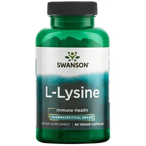 Swanson AjiPure L-Lizyna 500mg - (90 kap)