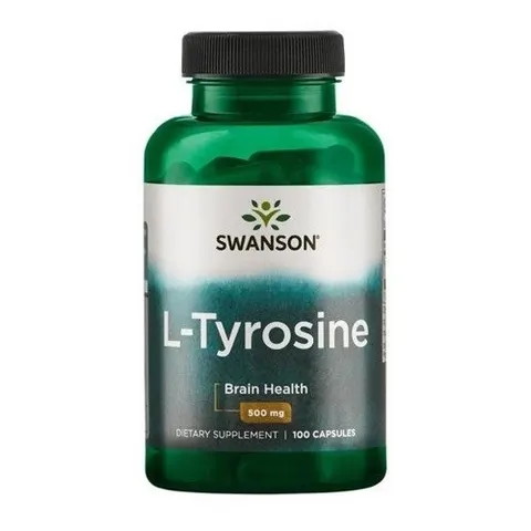 Swanson L-Tyrozyna 500mg - (100 kap)