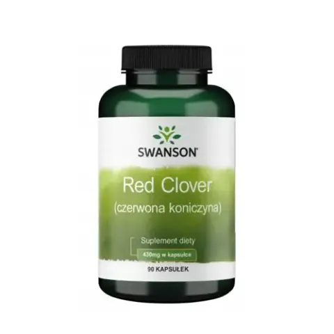 Swanson Red Clover Blossom 430 mg 90 kapsułek