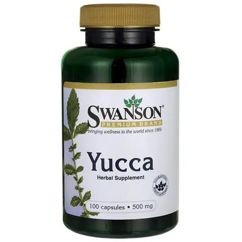 Swanson Yucca 500mg - (100 kap)