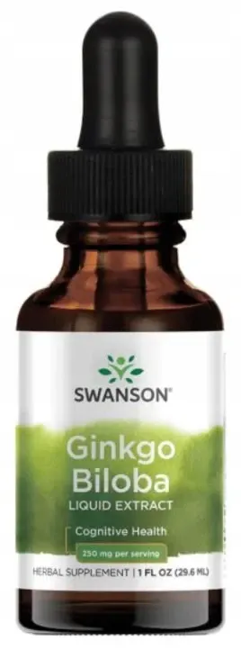 Swanson Ginkgo Biloba liquid ekstrakt 29,6ml