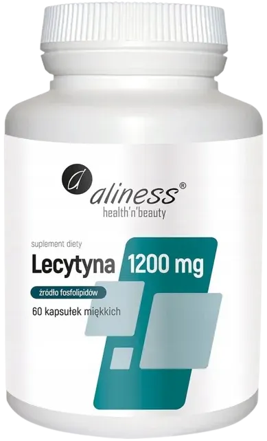 Aliness Lecytyna 1200 mg (60 kap)