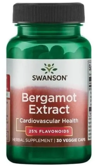 Swanson Bergamot extract (30 kap)