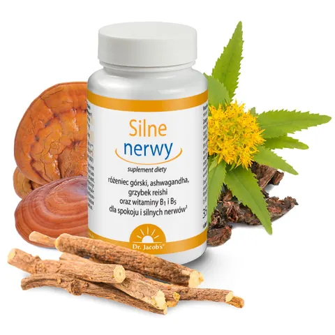 Silne nerwy 100 kaps. Dr Jacobs