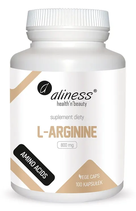 Aliness L- Arginine Arginina 800 mg (100 kap)