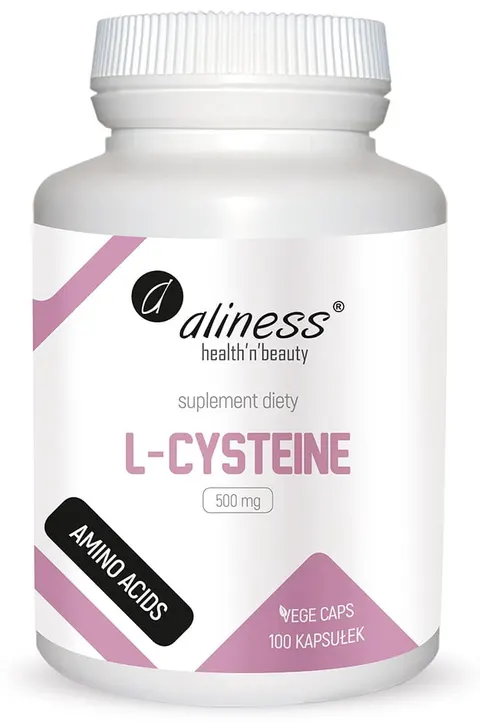 Aliness L-Cysteine Cysteina 500 mg (100 kap)