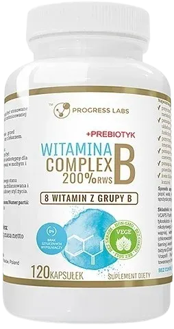 Progress Labs Witamian B Complex 200% (120 kap)