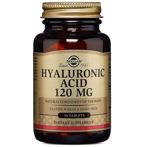 Solgar Kwas Hialuronowy Kompleks + Kolagen 1200 mg (30 tab)