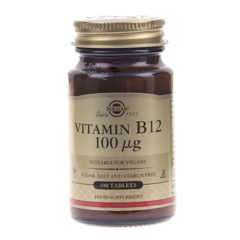 Solgar Witamina B12 100 μg (100 tab)