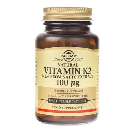 Solgar Witamina K2 100 µg (50 kaps)