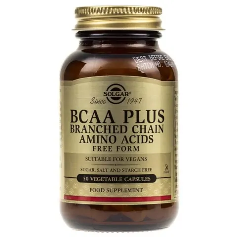 Solgar BCAA Plus (50 kap)