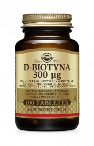 Solgar Biotyna 300 ug (100 tab )