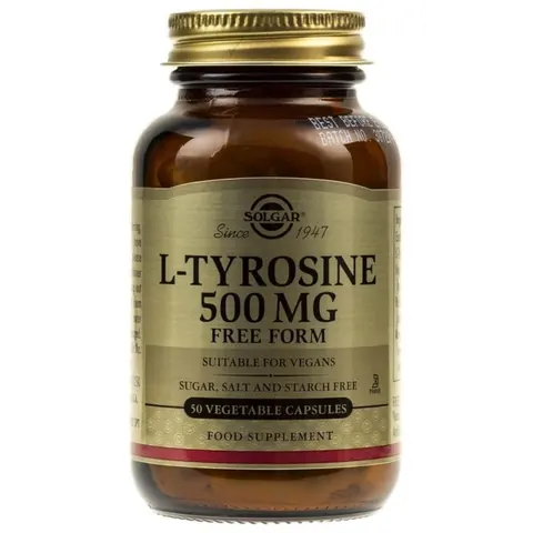Solgar L-Tyrozyna 500 mg ( 50 kap)