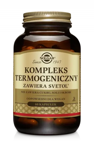 SOLGAR Kompleks Termogeniczny zawiera SVET 60 kap
