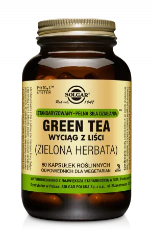 Solgar Green tea Zielona herbata (60 kap)