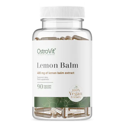 OstroVit Liść Melisy Lemon Balm VEGE (90 kap)