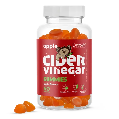 OstroVit Apple Cider Vinegar Gummies ocet jabłkowy (60szt)