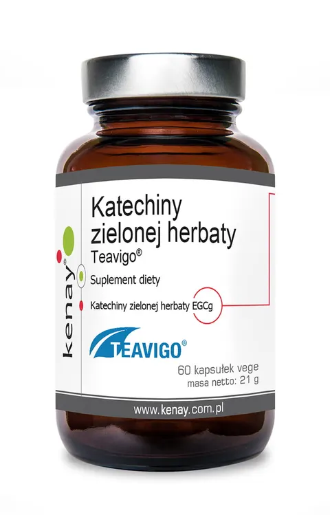Kenay Katechiny zielonej herbaty teavigo (60 kap)