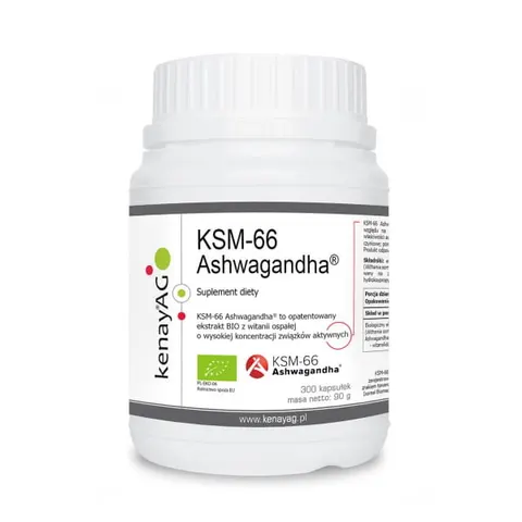 Kenay Ashwagandha KSM-66 BIO (300 kap)