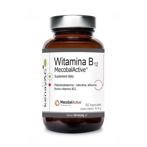 Kenay Witamina B12 250 mcg (metylokobalamina) MecobalActive® (60 kap)