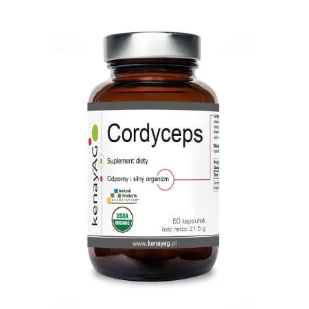 Cordyceps 525 mg/60 kaps. Kenay