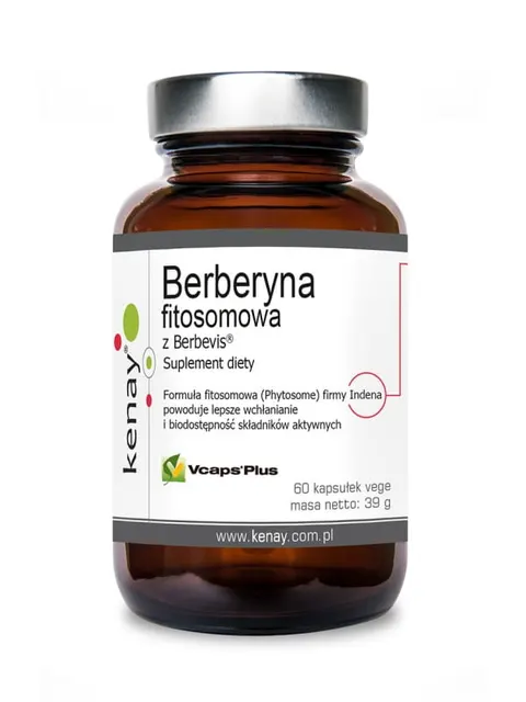 Kenay Berberyna fitosomowa z Berbevis® (60 kap)