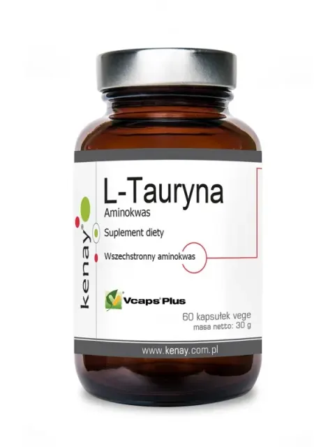 Kenay L-Tauryna 500mg Aminokwas (60 kap)