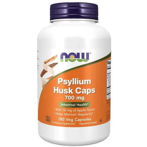 Now Foods Psyllium Husk (Babka płesznik) 700 mg (180kap)