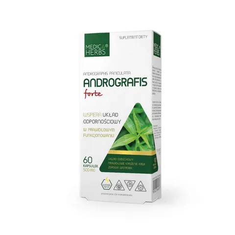 Medica Herbs Andrografis Forte 500mg (60kap)