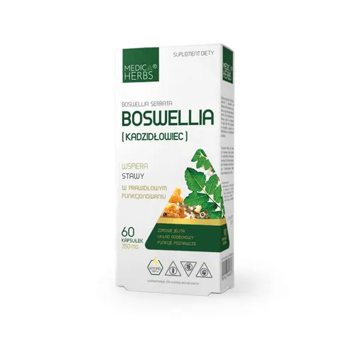 Medica Herbs Boswellia (Kadzidłowiec) 350mg (60kap)
