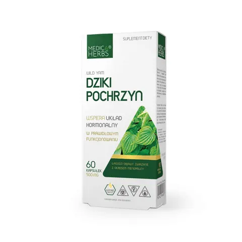 Medica Herbs Dziki Pochrzyn 500mg (60kap)