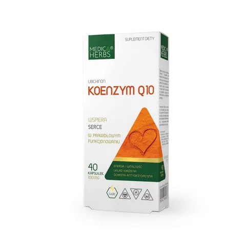 Medica Herbs Koenzym Q10 100mg (40kap)