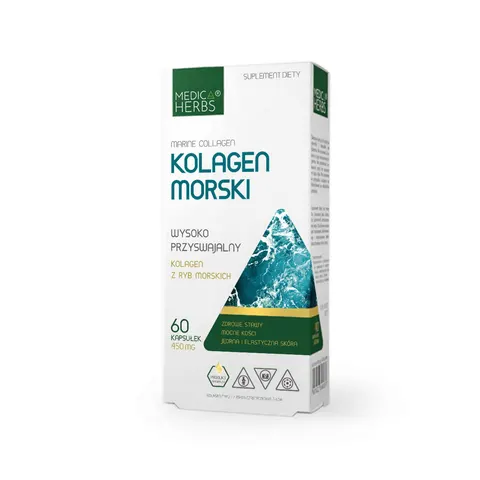 Medica Herbs Kolagen Morski 450mg (60kap)