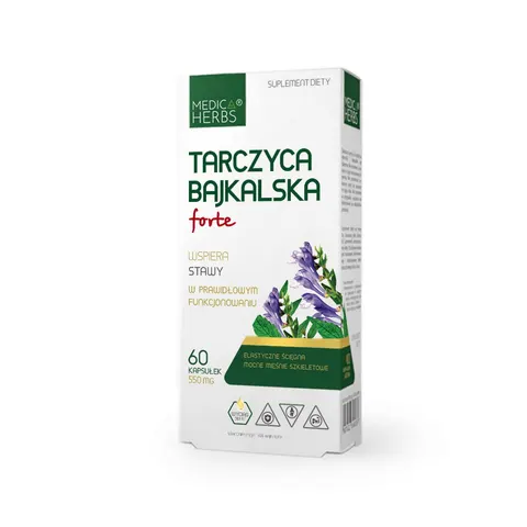 Medica Herbs Tarczyca Bajkalska Forte (60kap)