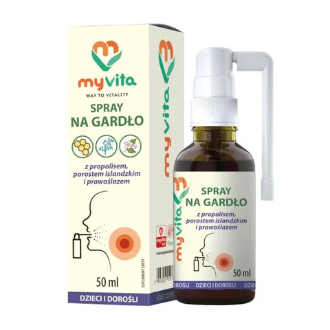 MyVita Spray na gardło dzieci i dorośli (50ml )