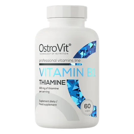 OstroVit Witamina B1 Tiamina 60 kap