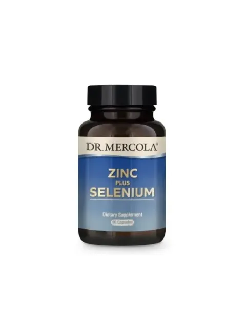 Dr Mercola Cynk z selenem (90 kap)