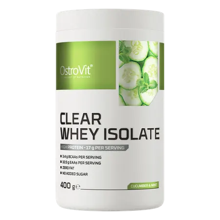 OstroVit Clear Whey Isolate ogórkowo-miętowy (400g)