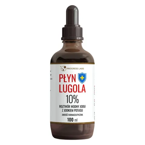 Progress Labs Płyn Lugola 10% (Jodek potasu 100ml)